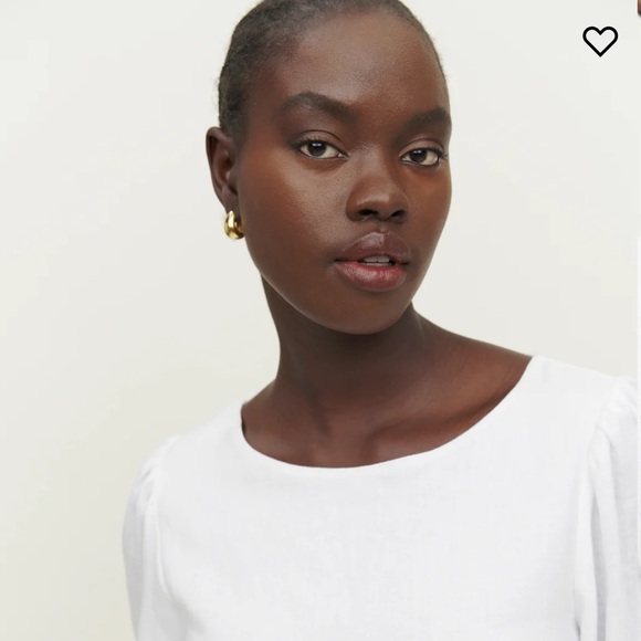 Reformation Ramone Linen Dress White - Size XS - Picture 4 of 6